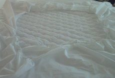 Elizabeth körgumis matracvédő